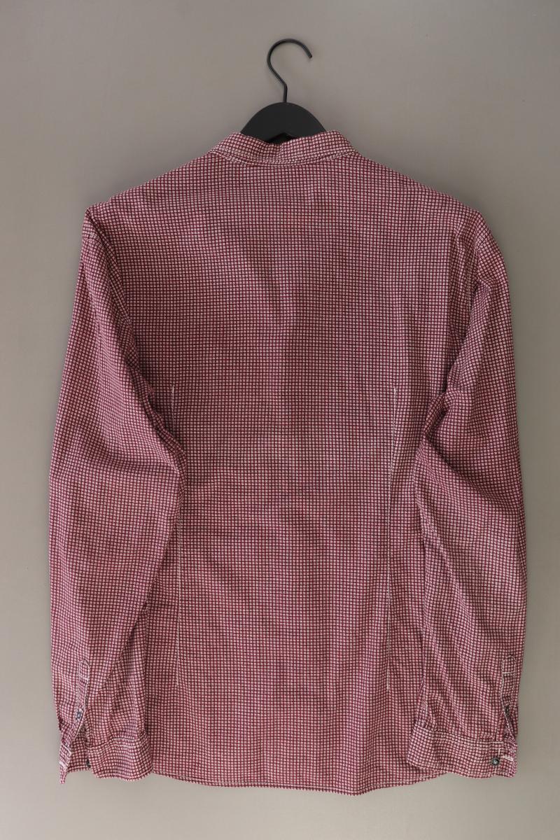 Tom Tailor (Denim) Langarmhemd für Herren Gr. XL rot aus Baumwolle