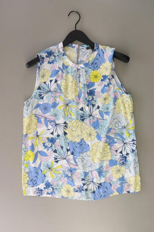 Esprit Ärmellose Bluse Gr. 40 mit Blumenmuster mehrfarbig aus Baumwolle