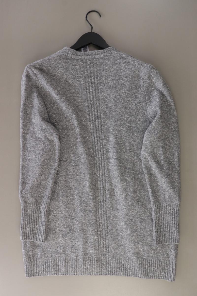 Street One Strickjacke Gr. 38 Langarm grau