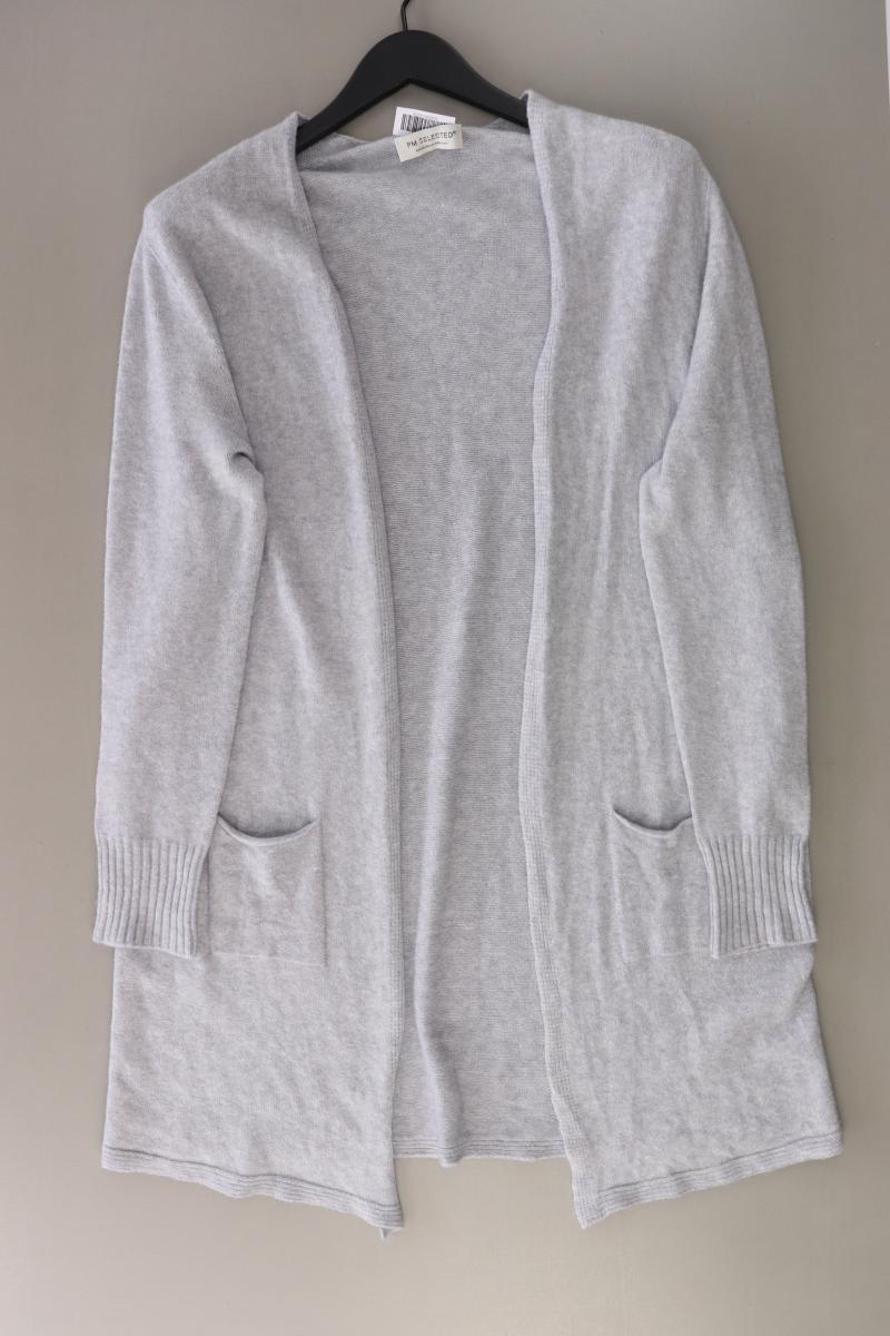 PM SELECTED Strickjacke Gr. L neuwertig Langarm grau
