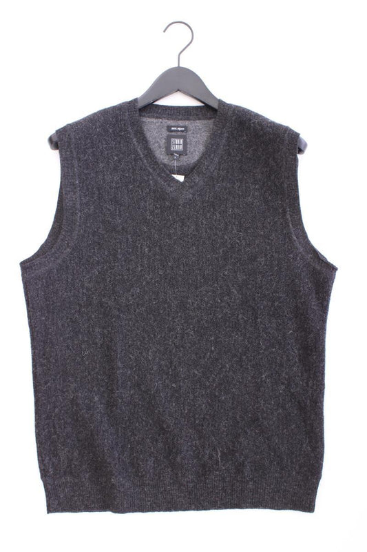 Studio Classic Pullunder für Herren Gr. L grau aus ALPACA