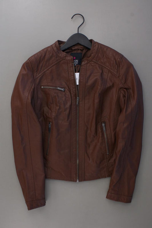 Even & Odd Kunstlederjacke für Herren Gr. M braun aus Polyurethan