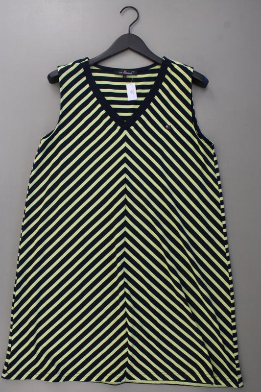 Via Cortesa Jerseykleid Gr. 42 gestreift Ärmellos gelb