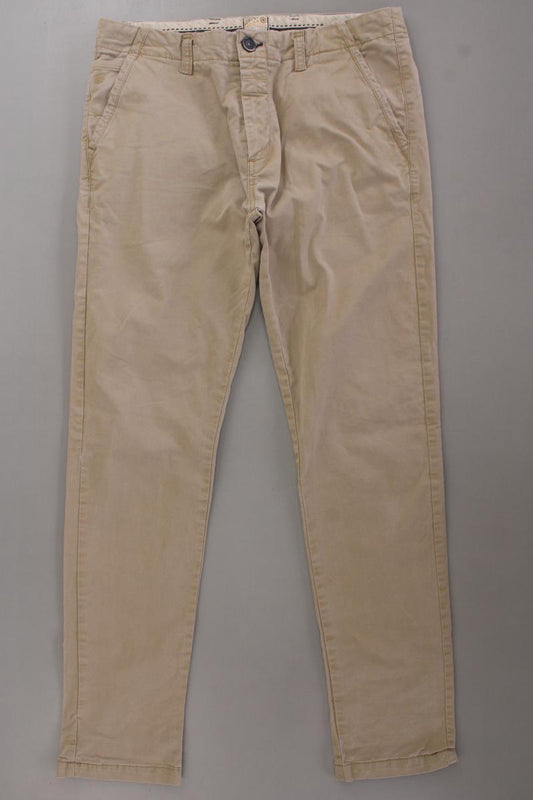 DSTREZZED Chinohose für Herren Gr. W34 creme aus Baumwolle