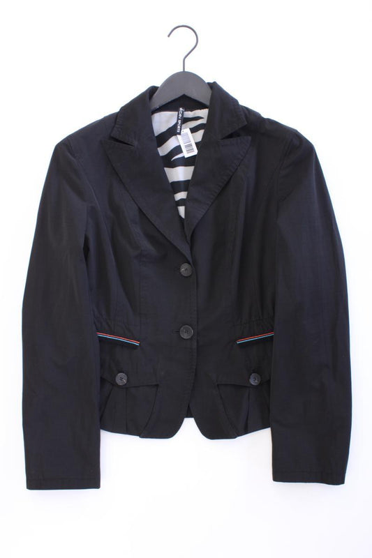 Marc Cain Sports Classic Blazer Gr. 40 schwarz aus Baumwolle