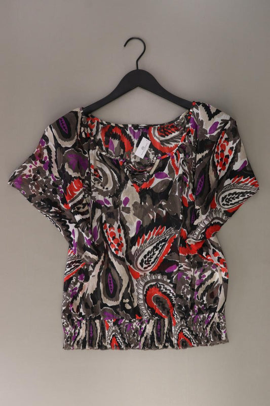 Gerry Weber Kurzarmbluse Gr. 40 mehrfarbig aus Polyester