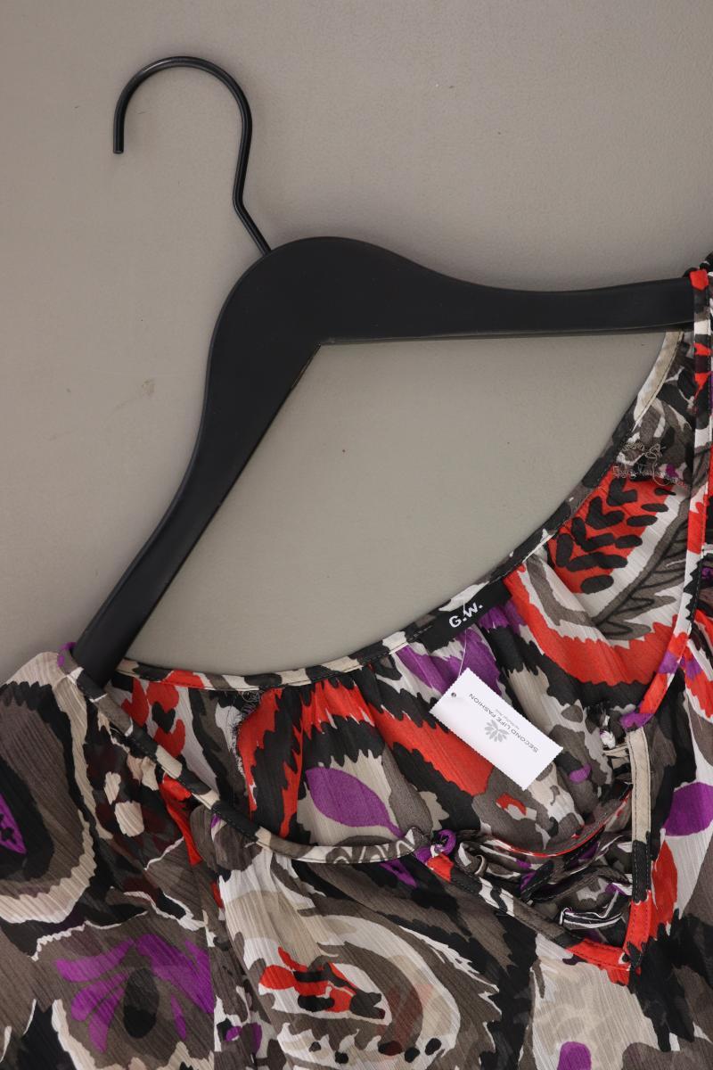 Gerry Weber Kurzarmbluse Gr. 40 mehrfarbig aus Polyester