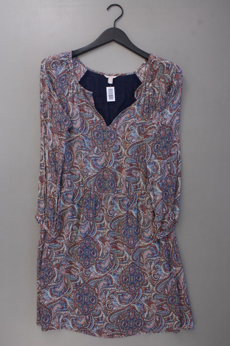 Esprit Langarmkleid Gr. 34 mit Paisleymuster mehrfarbig aus Viskose