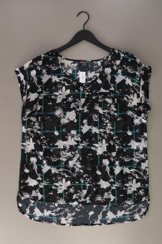 Street One Kurzarmbluse Gr. 40 schwarz aus Polyester