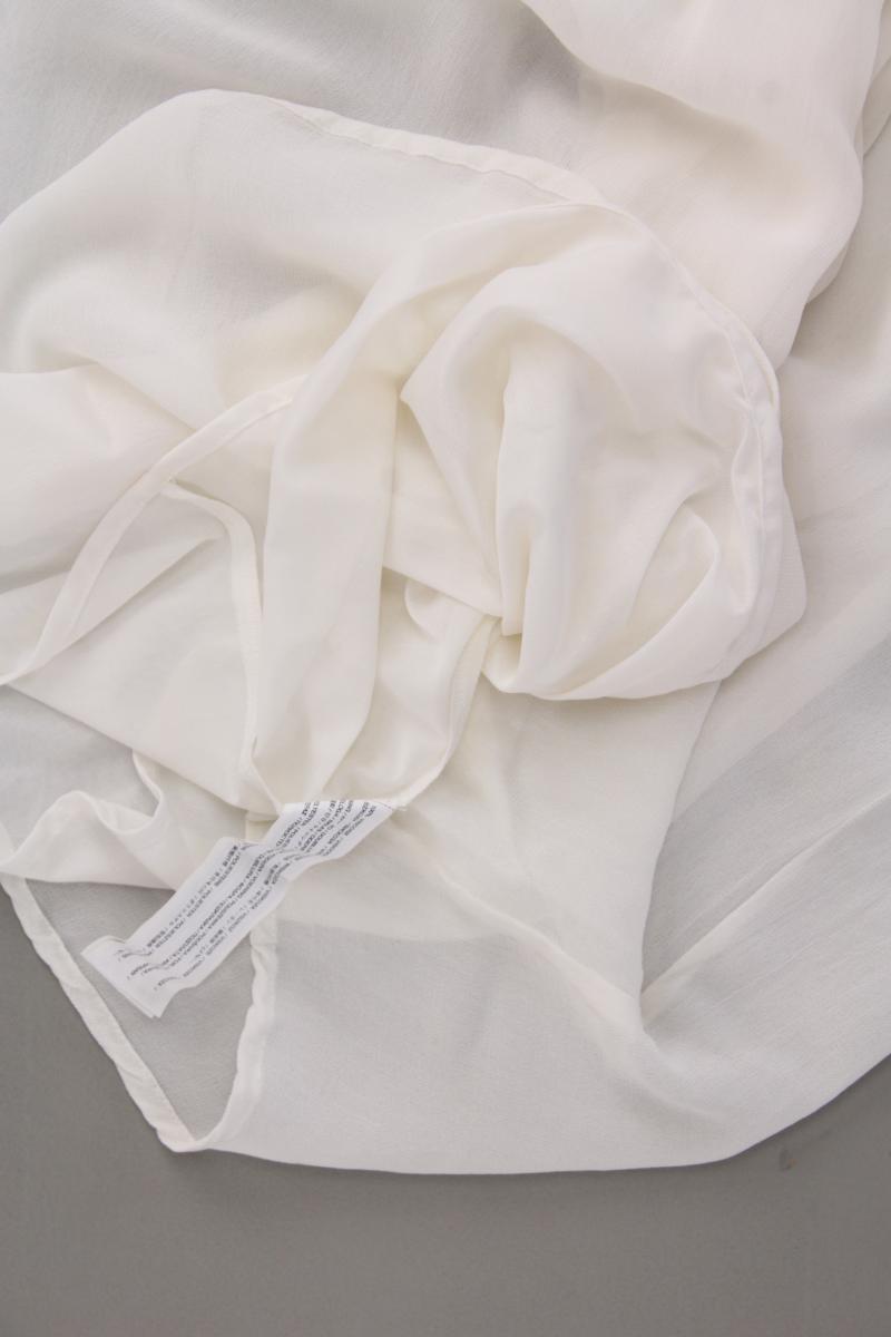 Mango Chiffonkleid Gr. S Ärmellos creme aus Polyester