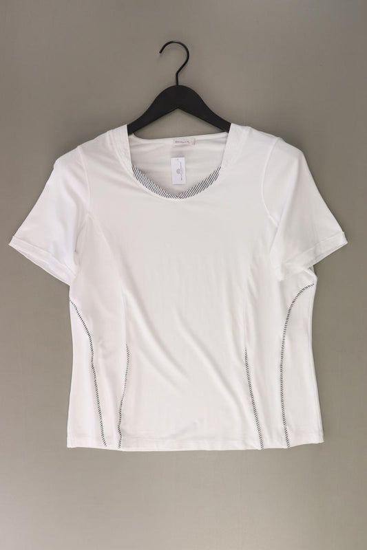 Bonita T-Shirt Gr. L Kurzarm weiß aus Baumwolle