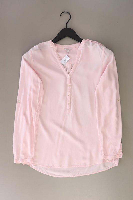 Esprit Langarmbluse Gr. 34 rosa aus Viskose