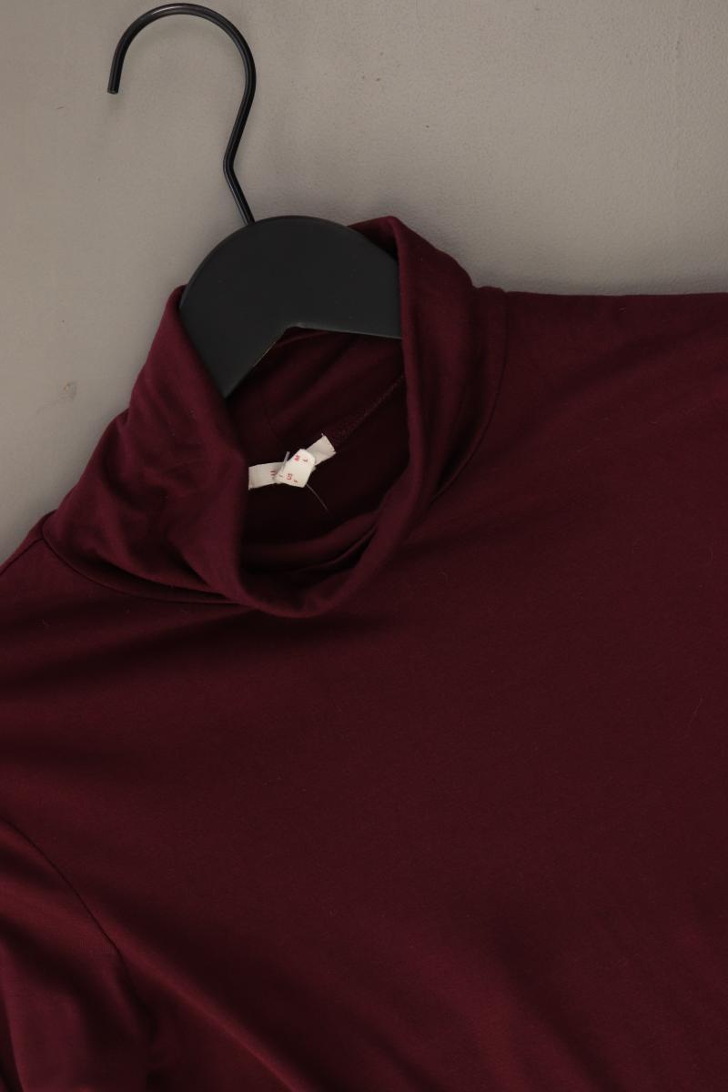Esprit Rollkragenshirt Gr. M Langarm lila aus Viskose