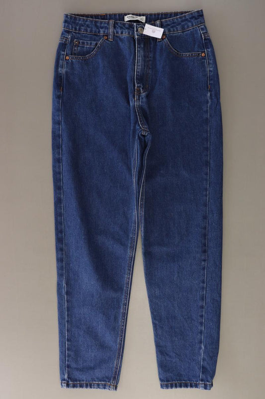 Pull&Bear Mom Jeans Gr. 36 blau aus Baumwolle
