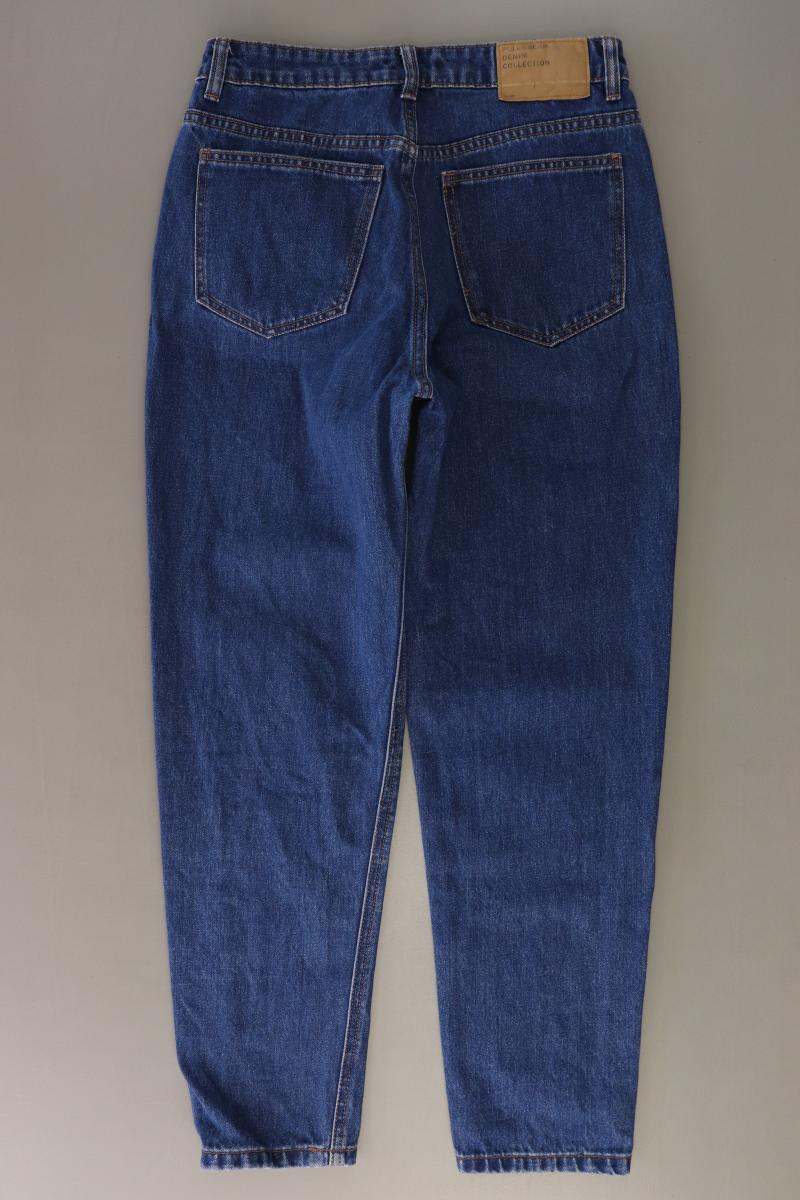Pull&Bear Mom Jeans Gr. 36 blau aus Baumwolle
