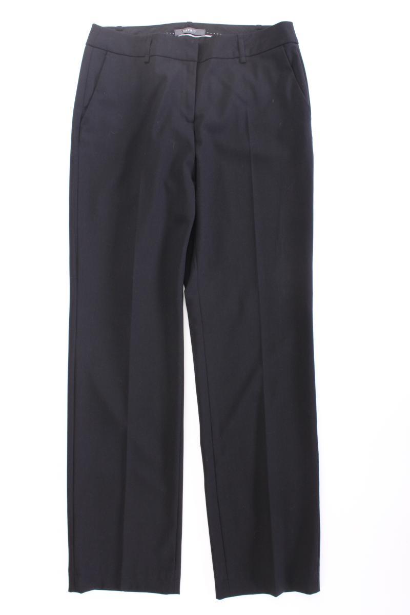 Esprit Anzughose Gr. 34 schwarz aus Polyester