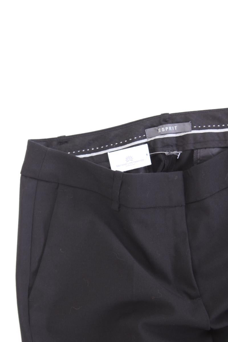 Esprit Anzughose Gr. 34 schwarz aus Polyester
