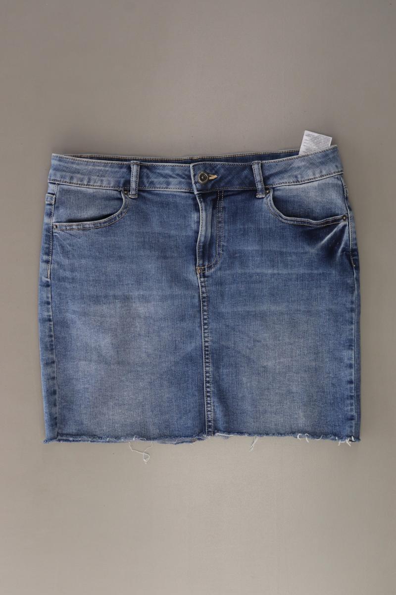 Pieces Jeansrock Gr. L blau aus Baumwolle