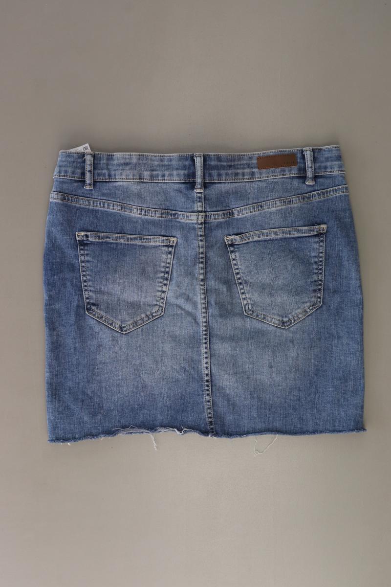 Pieces Jeansrock Gr. L blau aus Baumwolle