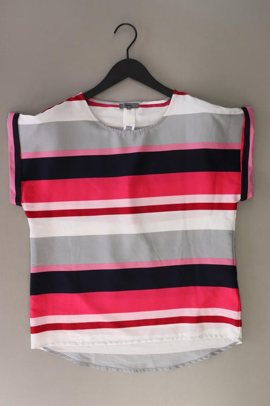 Montego Kurzarmbluse Gr. 36 gestreift pink aus Polyester