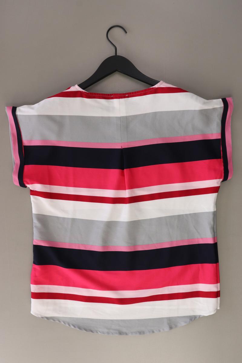 Montego Kurzarmbluse Gr. 36 gestreift pink aus Polyester