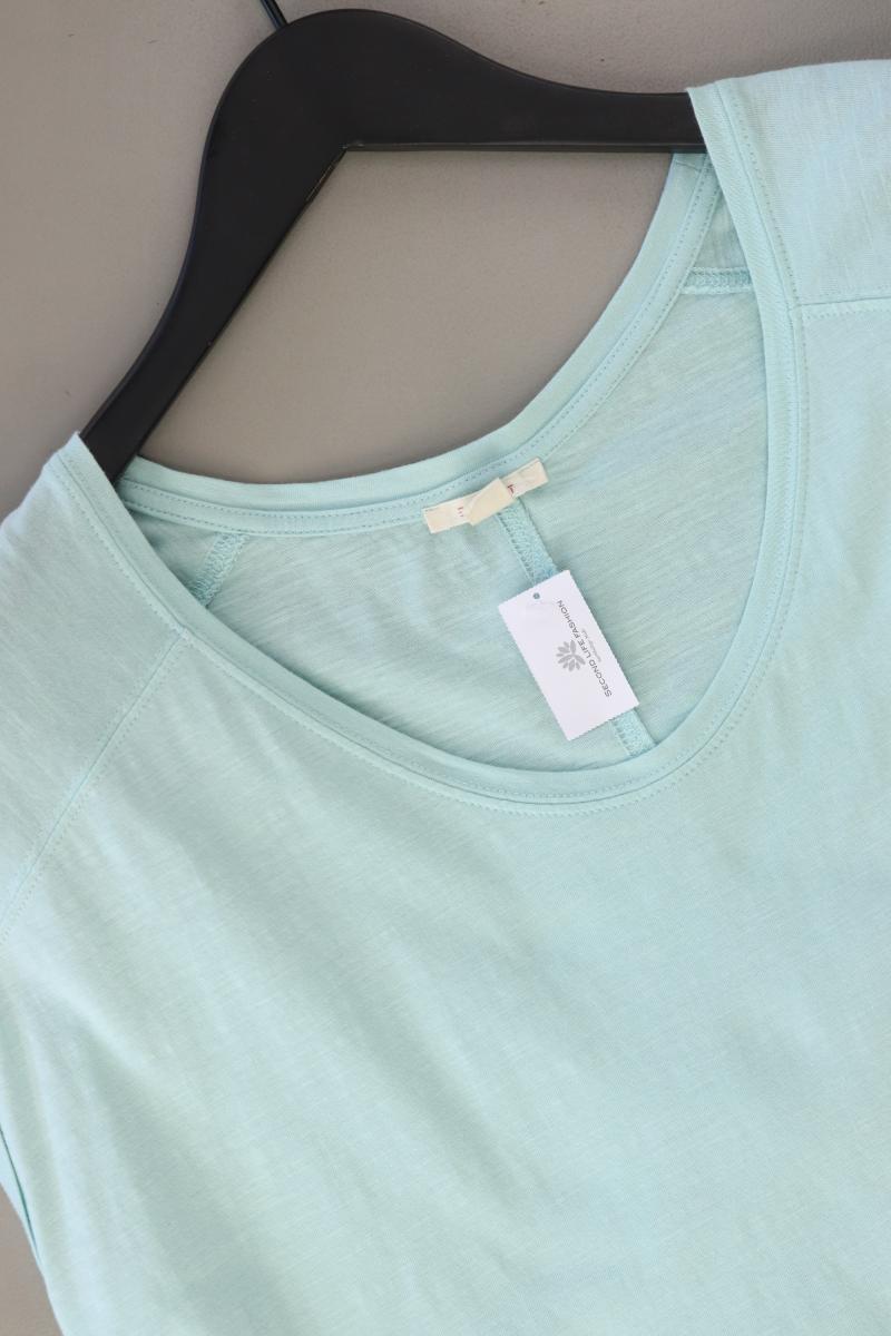 Esprit T-Shirt Gr. L Kurzarm blau aus Baumwolle
