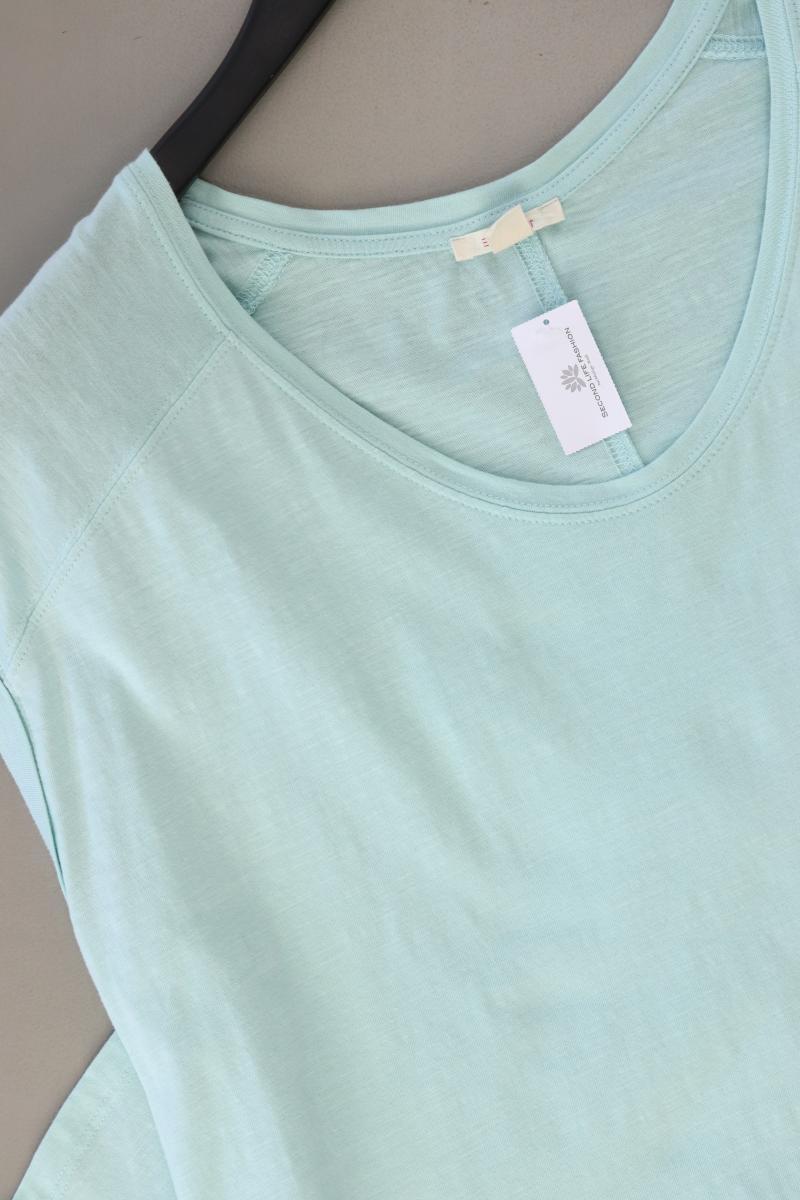 Esprit T-Shirt Gr. L Kurzarm blau aus Baumwolle