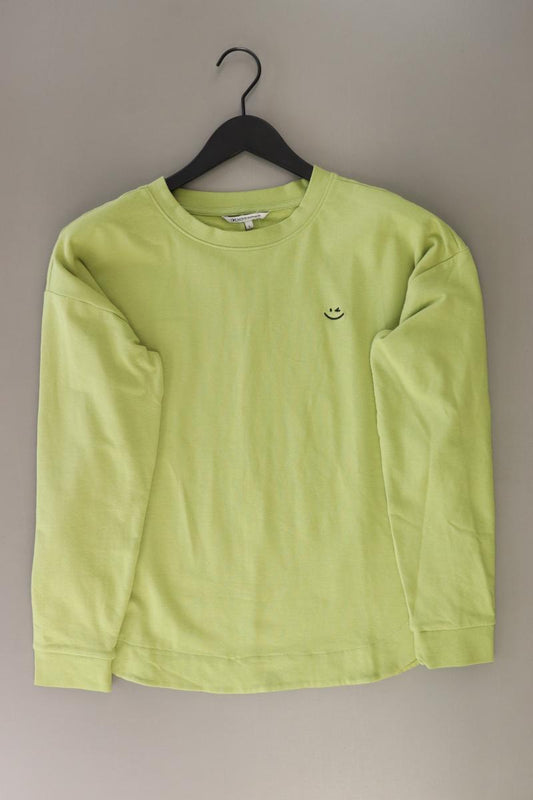 Tom Tailor (Denim) Langarmpullover Gr. L grün aus Baumwolle