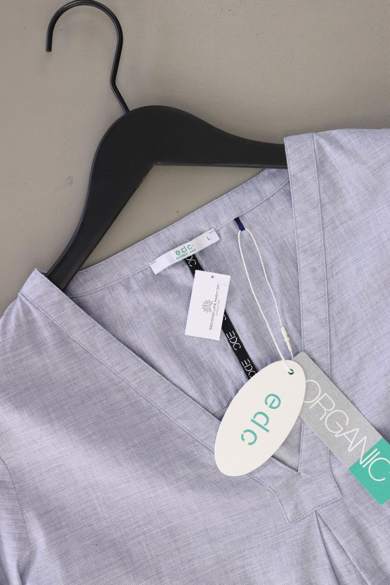 edc by Esprit Langarmbluse Gr. L neu mit Etikett Neupreis: 35,99€! blau