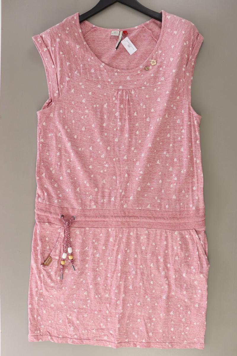 Ragwear Kurzarmkleid Gr. XXL rosa aus Baumwolle