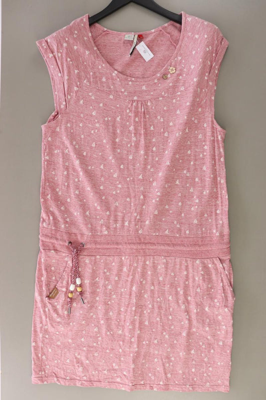 Ragwear Kurzarmkleid Gr. XXL rosa aus Baumwolle