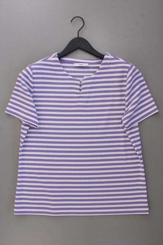 Bonita Ringelshirt Gr. M gestreift Kurzarm lila