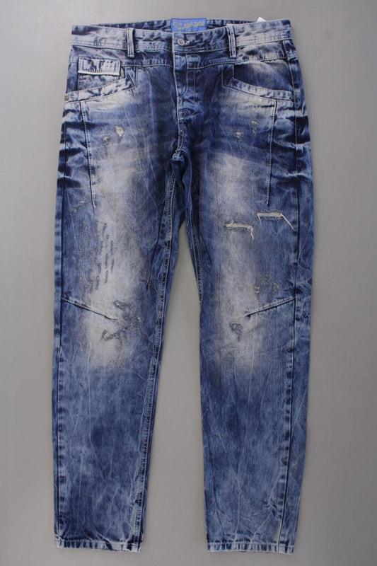 CIPO & BAXX Straight Jeans für Herren Gr. W32/L34 blau aus Baumwolle