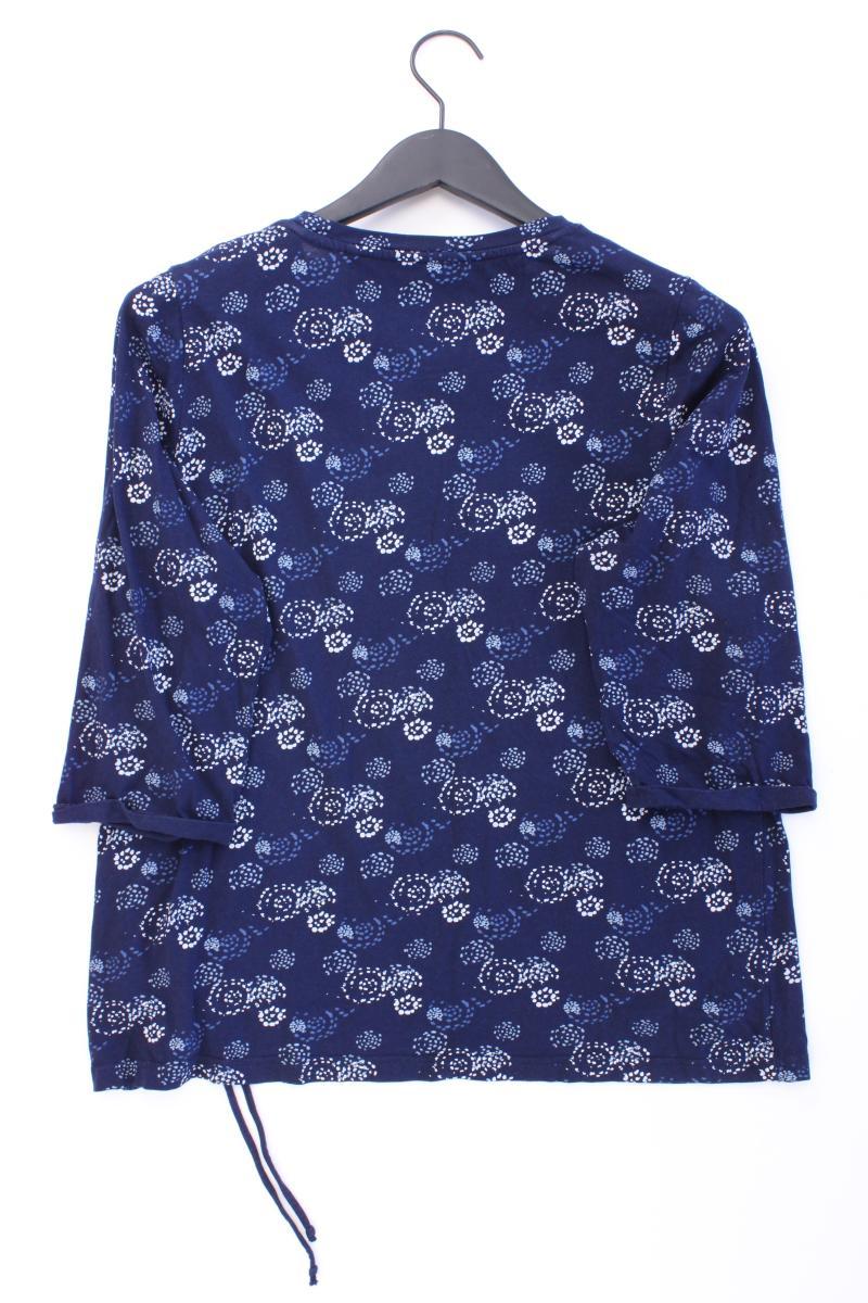 s'questo Printshirt Gr. 42 3/4 Ärmel blau aus Baumwolle