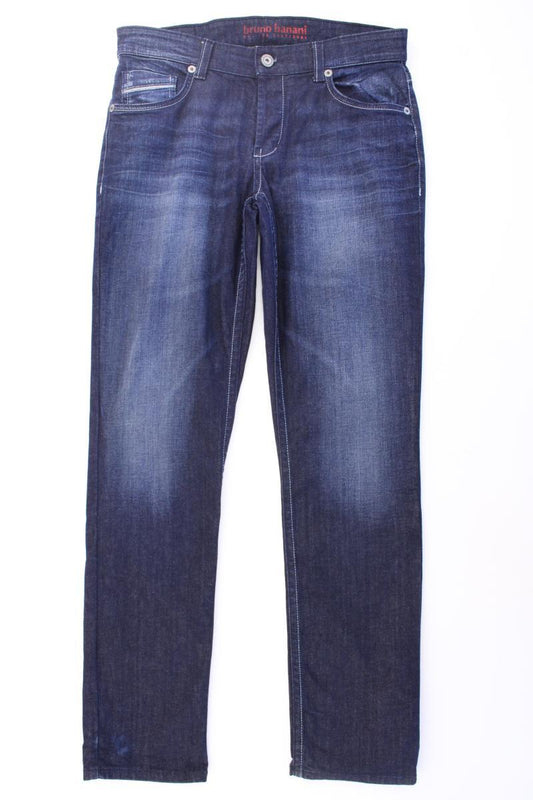 Bruno Banani Straight Jeans für Herren Gr. W32/L34 blau aus Baumwolle
