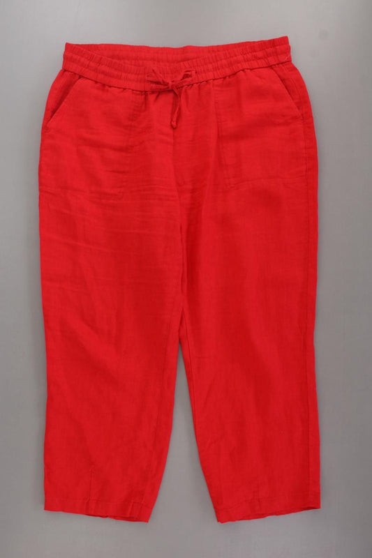 Gerry Weber Leinenhose Gr. 44 neuwertig rot