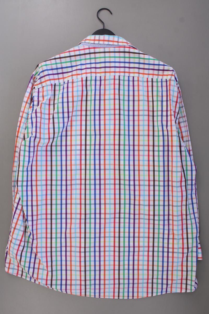 Pure Hatico Langarmhemd für Herren Gr. Hemdgröße 45/46 geometrisches Muster
