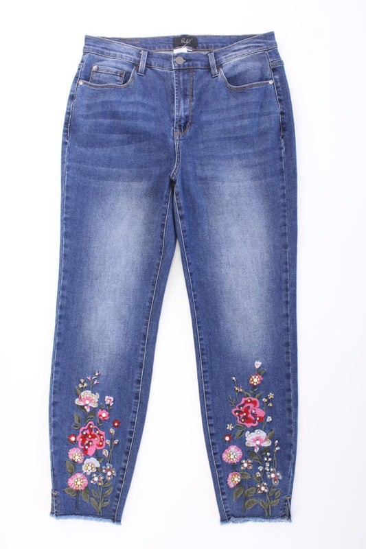 Paola Skinny Jeans Gr. 38 neuwertig blau