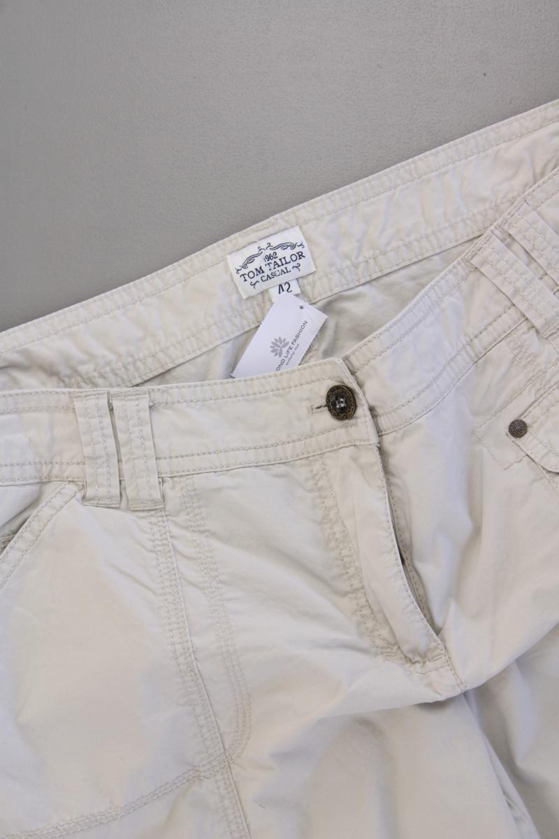 Tom Tailor Cargohose Gr. 42 creme
