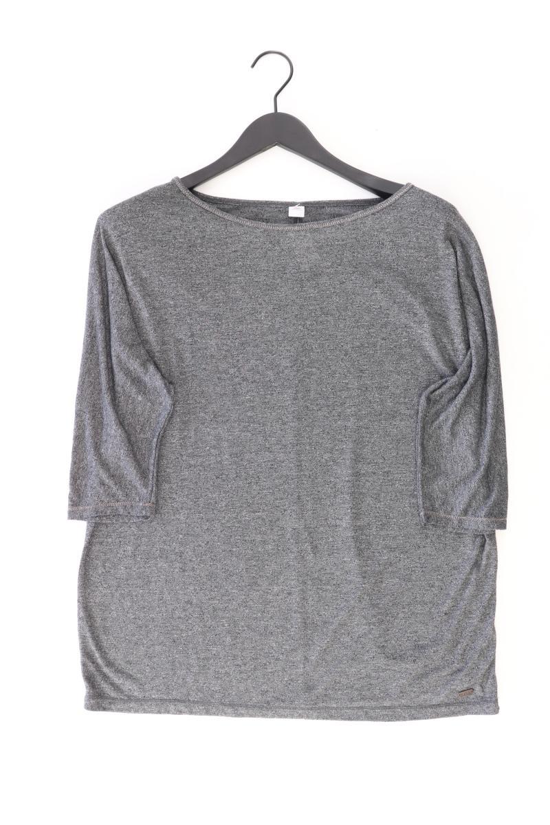 s.Oliver Oversize-Shirt Gr. 44 3/4 Ärmel grau