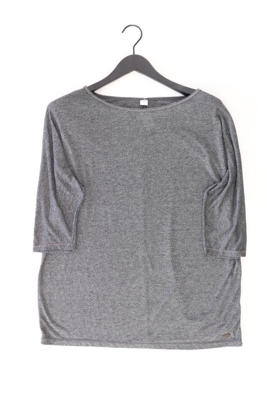 s.Oliver Oversize-Shirt Gr. 44 3/4 Ärmel grau