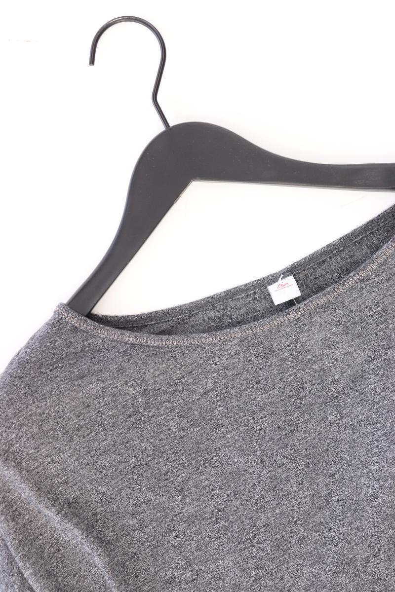 s.Oliver Oversize-Shirt Gr. 44 3/4 Ärmel grau