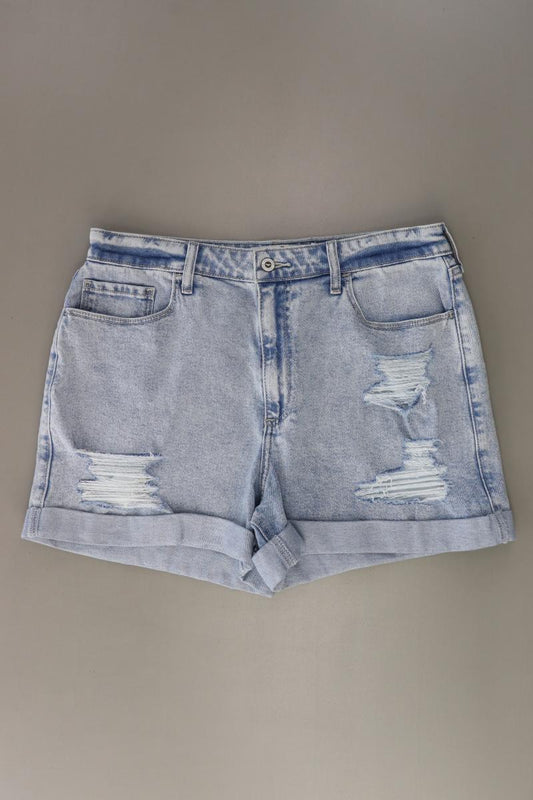 Hollister Jeansshorts Gr. W32 blau aus Baumwolle