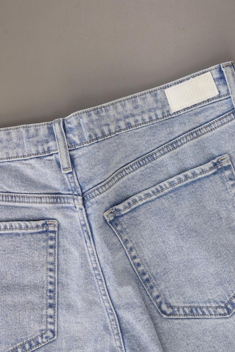 Hollister Jeansshorts Gr. W32 blau aus Baumwolle
