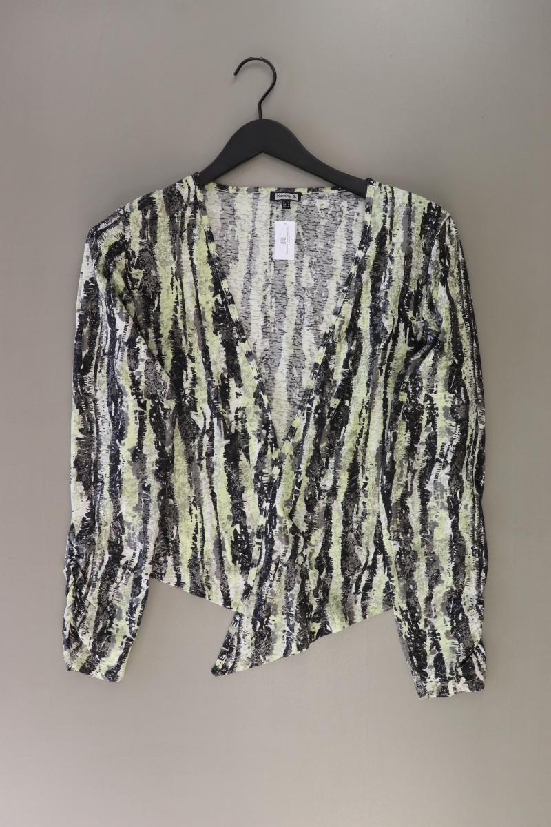 Kenny S. Regular Cardigan Gr. 42 Langarm grün aus Baumwolle