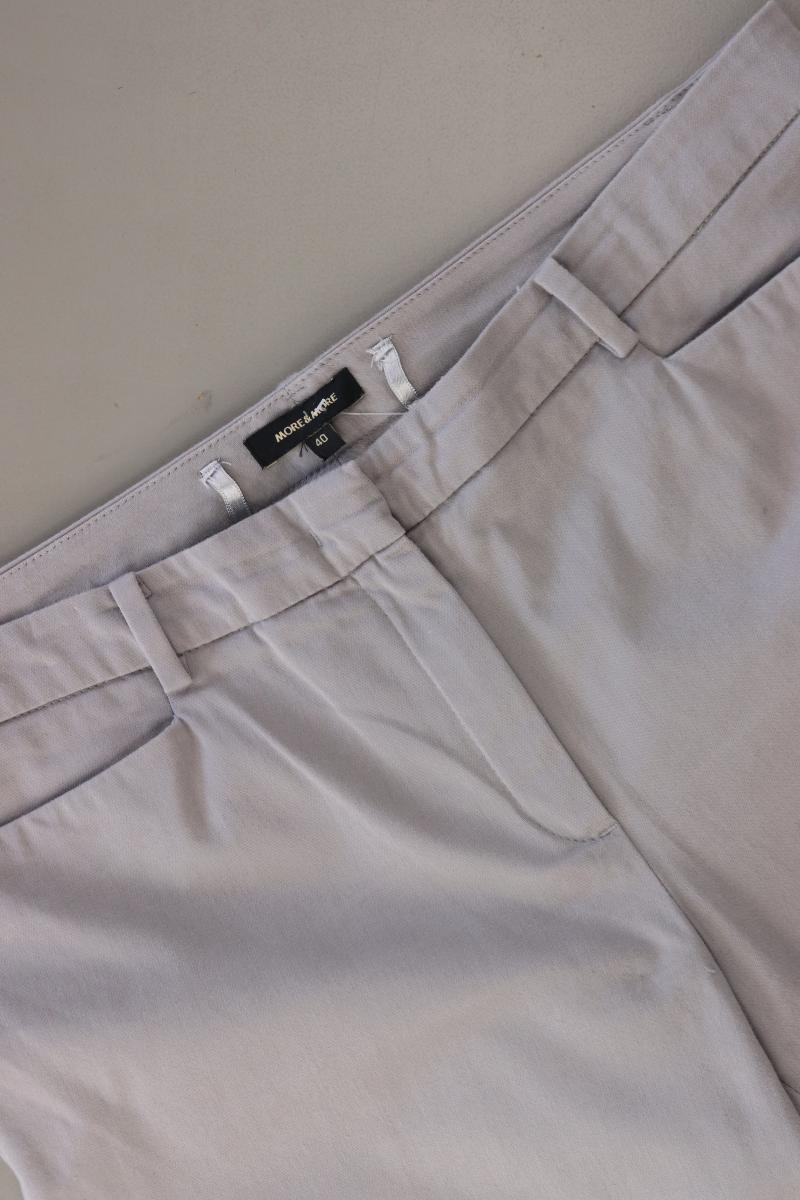More&More Hose Gr. 40 grau aus Baumwolle
