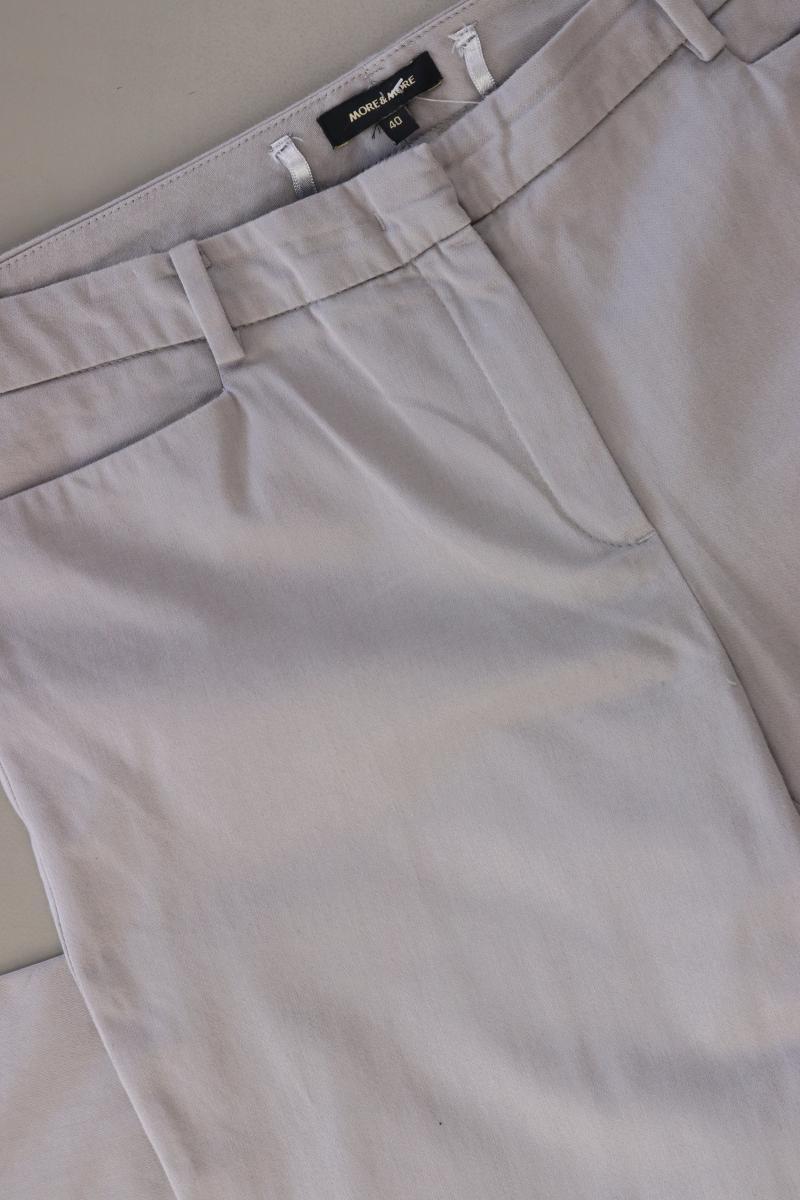 More&More Hose Gr. 40 grau aus Baumwolle