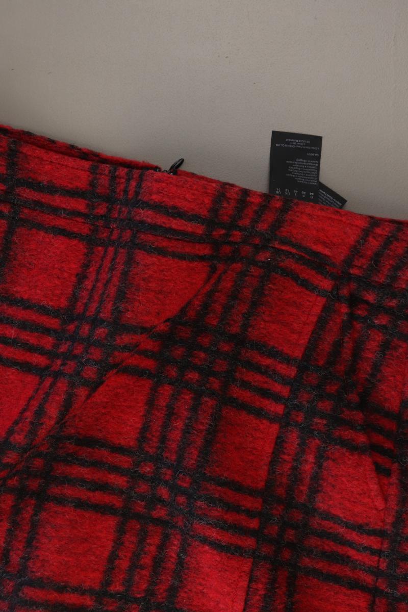 s.Oliver Rock Gr. 44 kariert rot aus Polyester