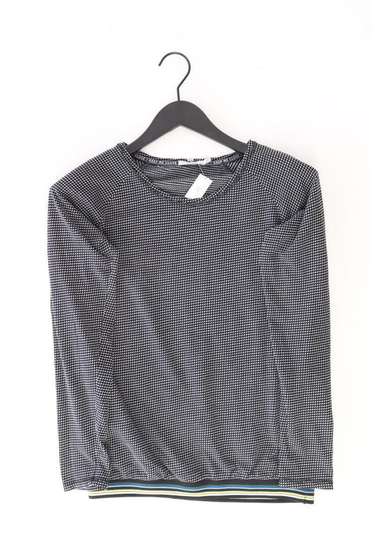 Cecil Longsleeve-Shirt Gr. XS Langarm schwarz aus Baumwolle