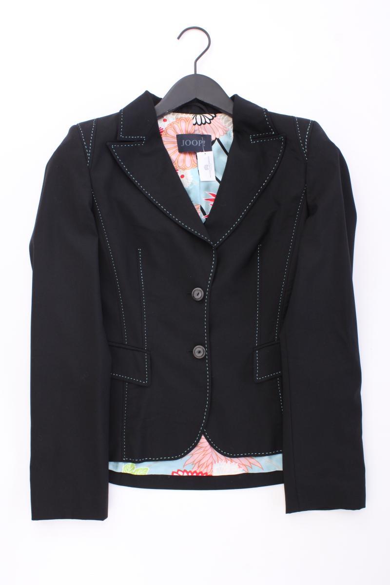 Joop! Regular Blazer Gr. 36 schwarz aus Baumwolle